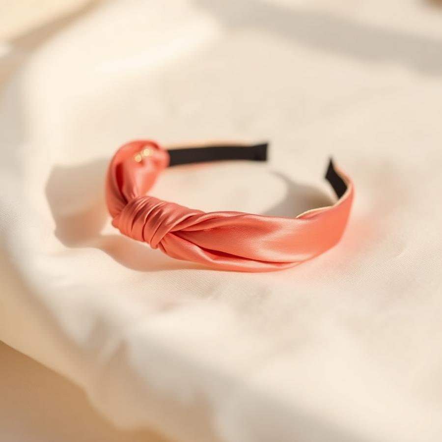 Rose Knot Toddler Headband